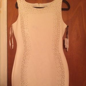 Calvin Klein Off White Dress